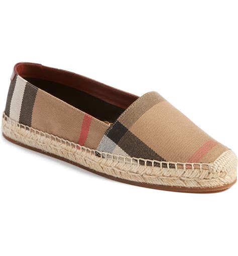 burberry espadrilles usa|Burberry espadrille flats.